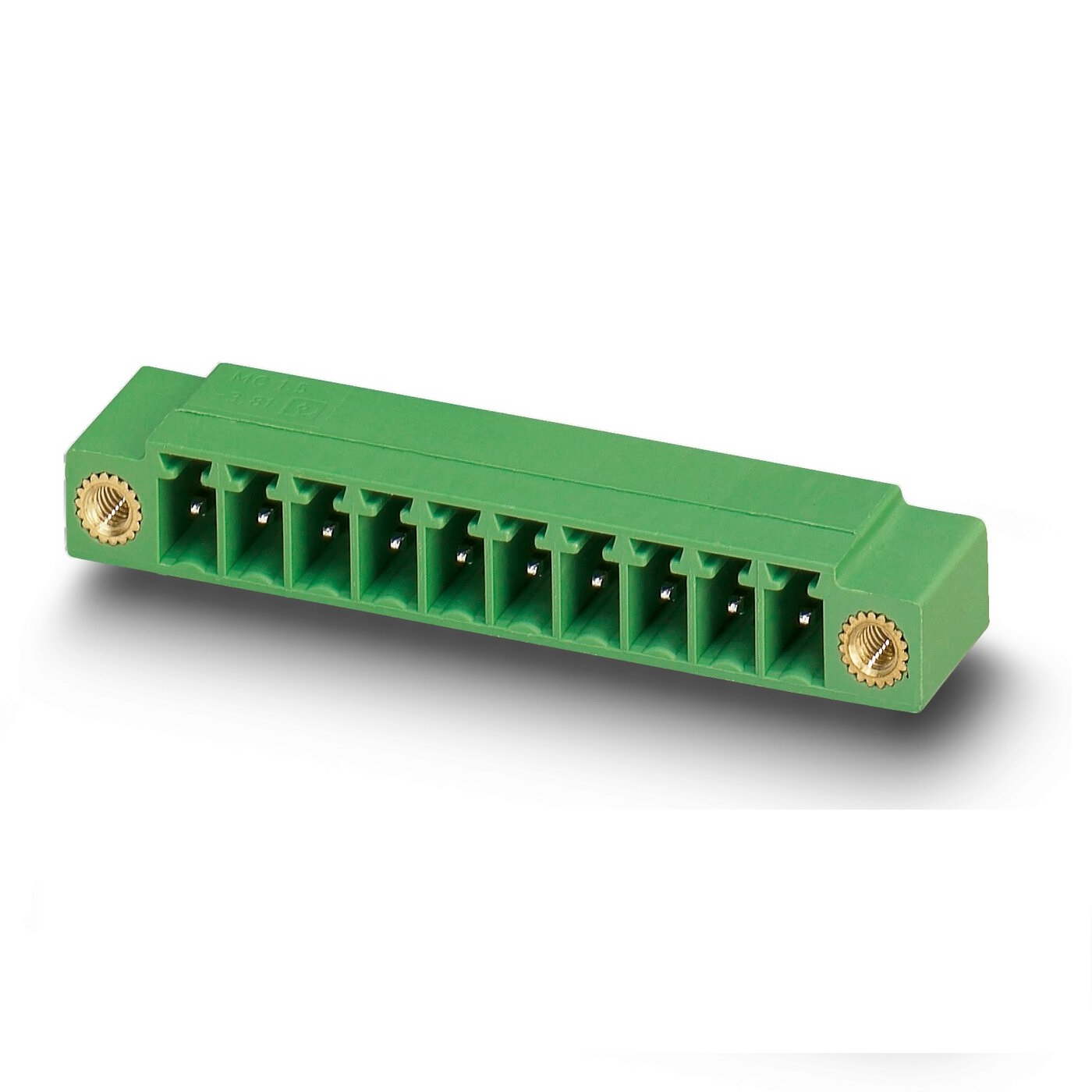Phoenix Contact MC Series Straight PCB Header, 8 Contact(s), 3.5mm Pitch, 1 Row(s) | 1843855