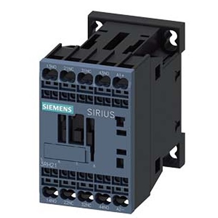 Siemens SIRIUS 3RH2 Contactor Relay, 110 V dc Coil, 4-Pole, 10 A, 2NO + 2NC, 690 V ac | 3RH2122-2LF40-1AA0