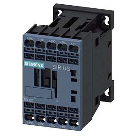 Siemens SIRIUS 3RH2 Contactor Relay, 24 V dc Coil, 4-Pole, 10 A, 3NO + 1NC, 690 V ac | 3RH2131-2LB40-1AA0