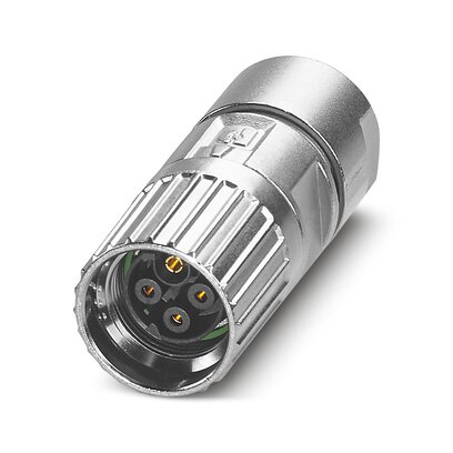 Phoenix Contact Connector, 4 Contacts, Cable Mount, M17 Connector, Socket, Female, IP67, IP68, M17 PRO Series | 1069486