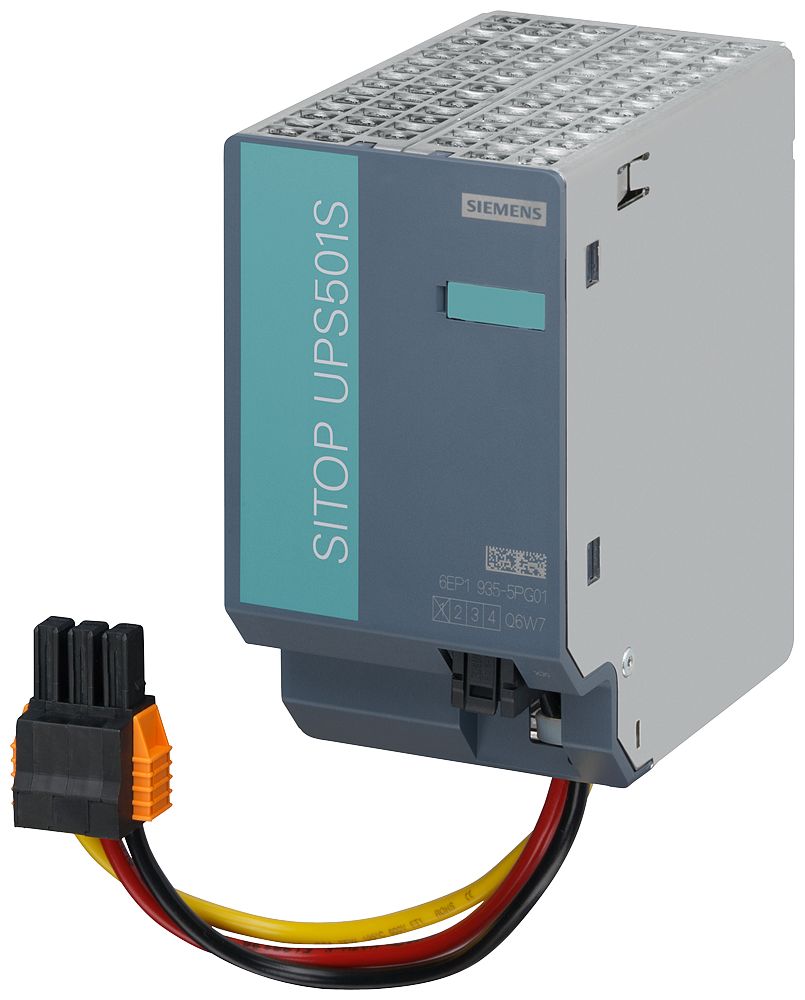 Siemens DIN Rail Mount Uninterruptible Power Supply (5kW), SITOP UPS501S | 6EP1935-5PG01-8AA0