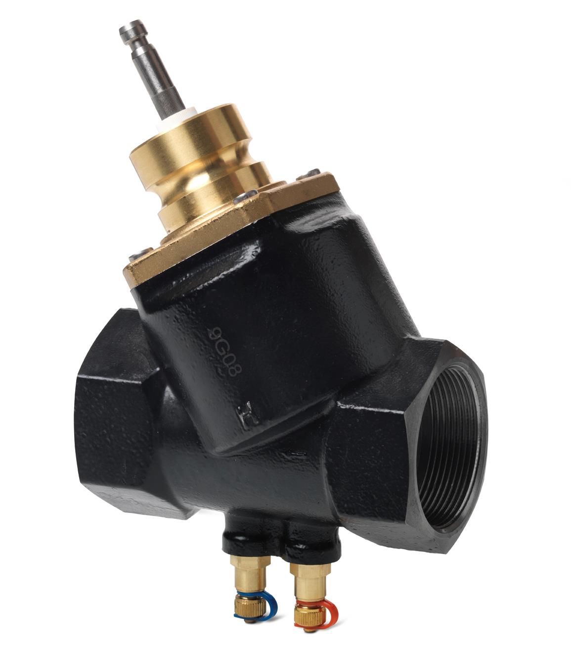 Siemens Manual Automatic Hydraulic Balancing of Terminal Units Pneumatic Manual Control Valve S55264 Series, R 1/2, | VPI46.40F9.5Q / S55264-V129