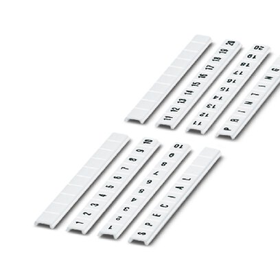 Phoenix Contact, ZBF Marker Strip for use with for use with Terminal Blocks | 0808749:0001