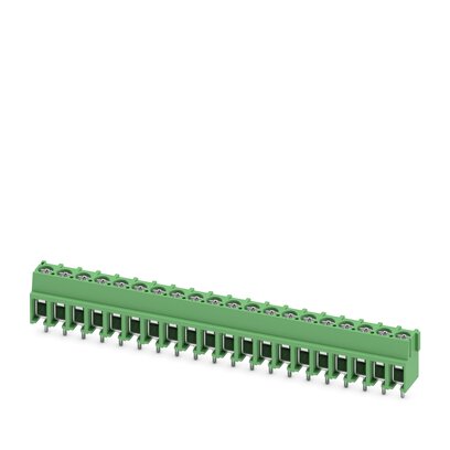 Phoenix Contact PT Series PCB Terminal Block, 20-Contact, 5mm Pitch, PCB Mount, 1-Row, Screw Termination | 1987672