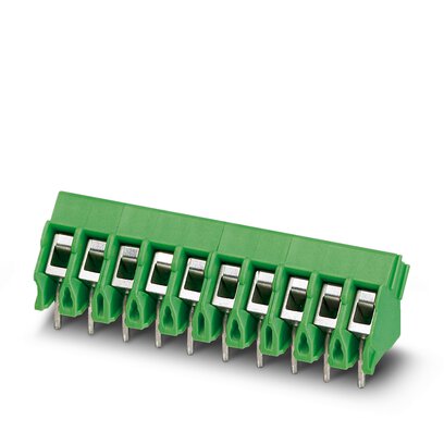 Phoenix Contact PTA Series PCB Terminal Block, 7-Contact, 5mm Pitch, PCB Mount, 1-Row, Screw Termination | 1988859