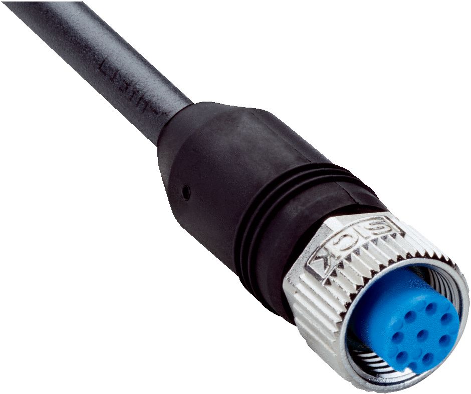 SICK Straight Female 8 way M12 to Connector & Cable, 3m | YF2A18-030UA5XLEAX / 2104369