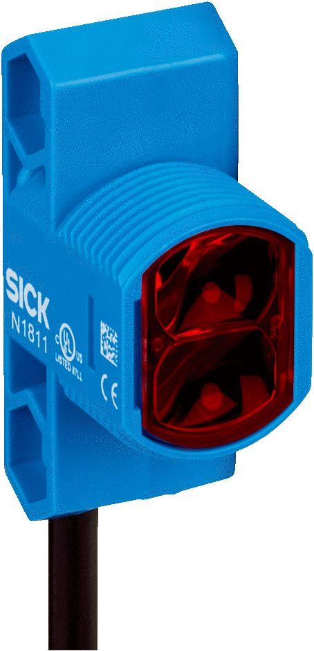 SICK Retroreflective Photoelectric Sensor, Barrel Sensor, 5 m Detection Range | ZLD18-2HZAG8