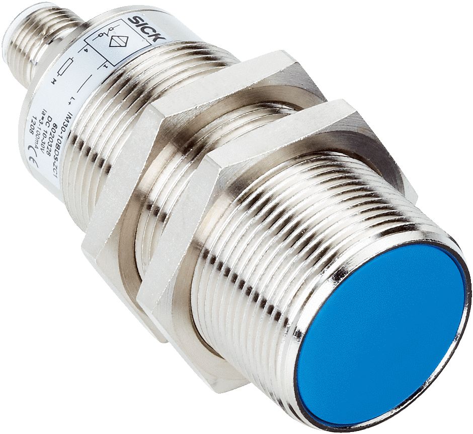 SICK Inductive Threaded Barrel Proximity Sensor, M30, 10 mm Detection, 10 → 30 V dc | IM30-10BNS-ZUB