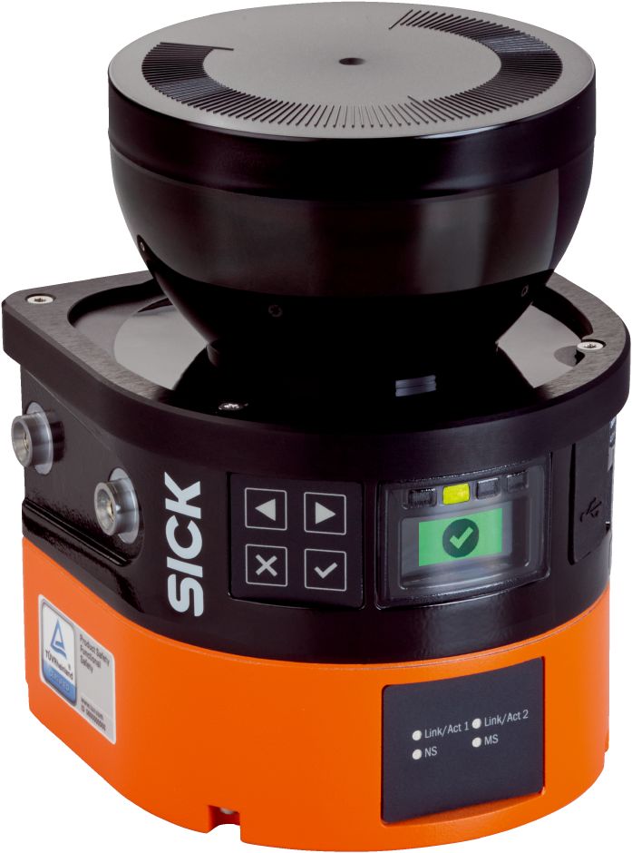 SICK MICS3 Series Laser Scanner, 4m Max Range | MICS3-CBUZ40IZ1P01 / 1094472