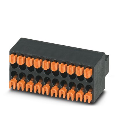 Phoenix Contact, 2.54mm Pitch, 12 Way, Pluggable Terminal Block, PCB, Plug In Termination, 1844617 | 1844617
