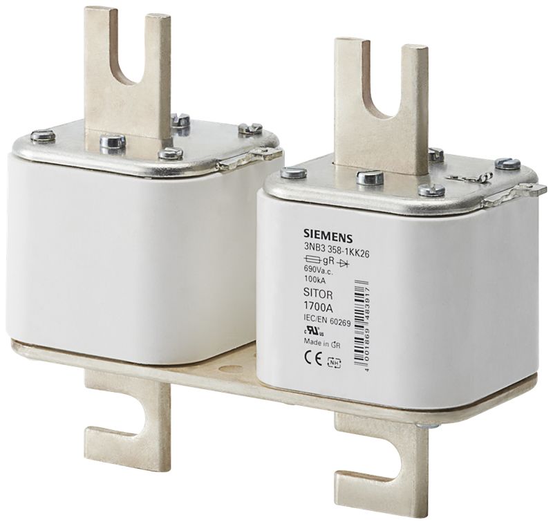 Siemens 1.25kA Tag Fuse, NH3, 690V, 110mm | 3NB3352-1KK26