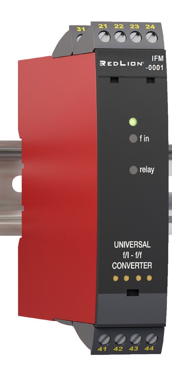 Red Lion IFM Series Frequency / Current Converter, Analogue, Relay Output, 21.6 → 25V ac Supply | IFM0001