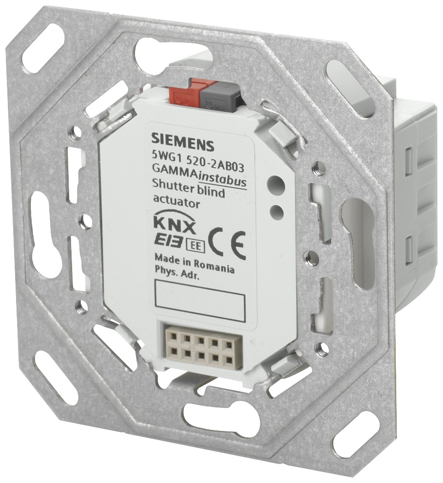 Siemens UP 520 Series Adapter for Use with Delta Bus Wall Switches Or Other Application Units With Bti Interface, | UP 520/03 / 5WG1520-2AB03