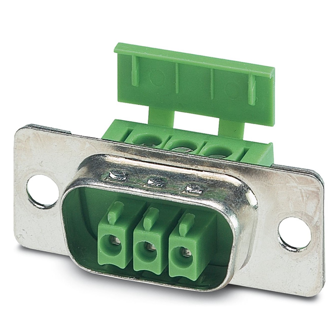 Phoenix Contact PSC 1.5/ 3-F 3 Way D-sub Connector Socket, 3.5mm Pitch | 1841909