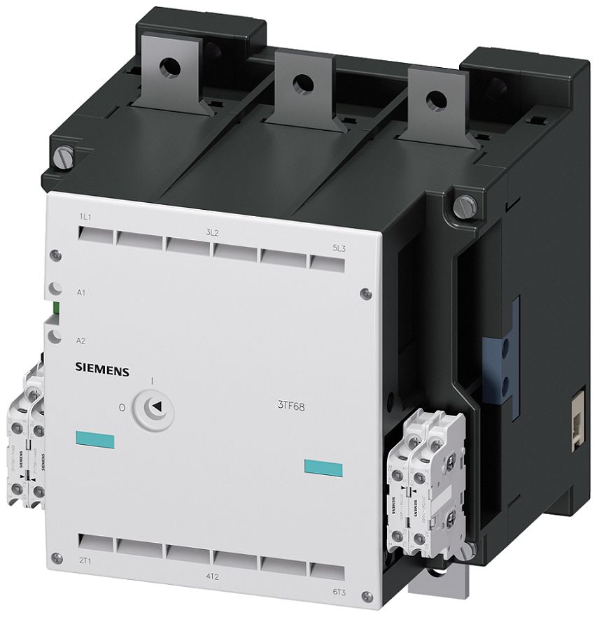 Siemens SIRIUS 3TF Size 14, 3TF6 Contactor, 230 V ac Coil, 3-Pole, 630 A, 3NO, 400 V ac | 3TF6844-0CM7